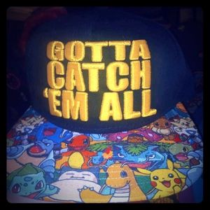 Official Pokemon flatbrim hat